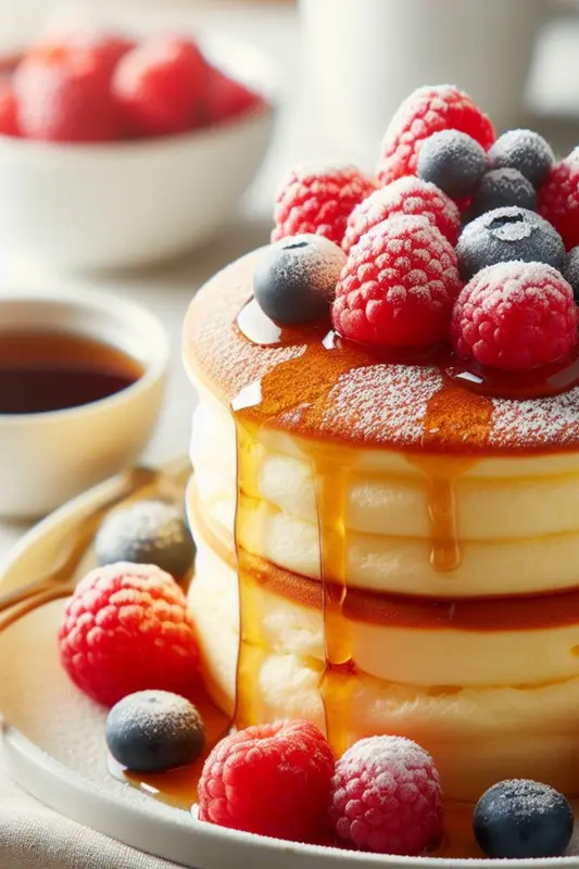 Japanese Soufflé Pancakes.